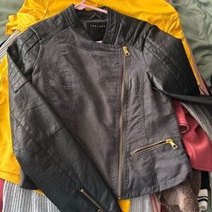 Leather and suade jacket